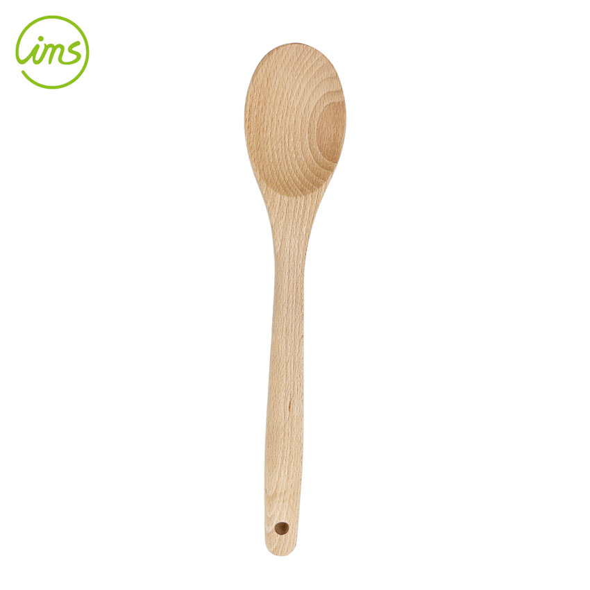 Beech Wood Basting Spoon – Natural Wooden Cooking & Serving Utensil